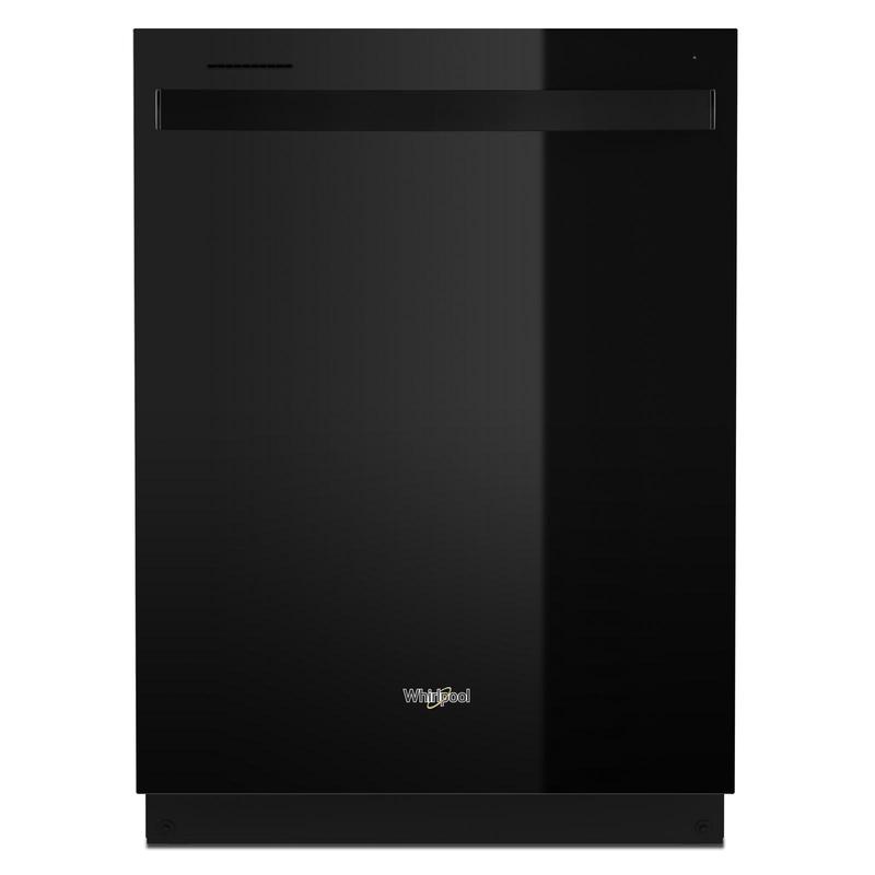 Whirlpool - 50 dBA Built In Dishwasher in Black - WDT740SALB