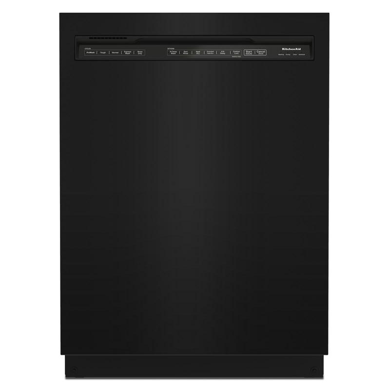 KitchenAid - 39 dBA Built In Dishwasher in Black - KDFE204KBL