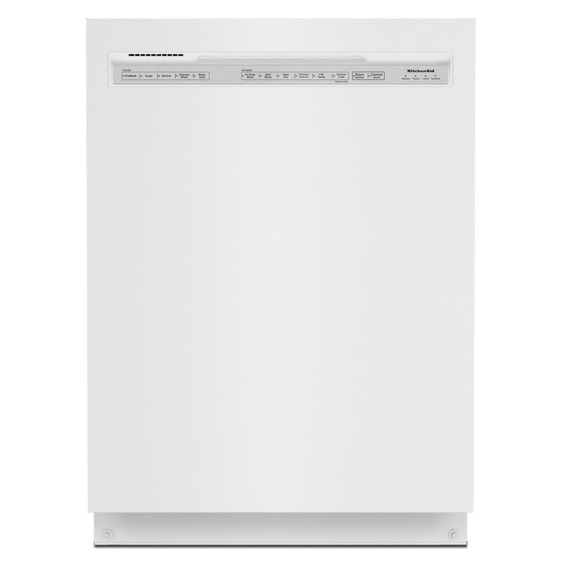 KitchenAid - 39 dBA Built In Dishwasher in White - KDFE204KWH