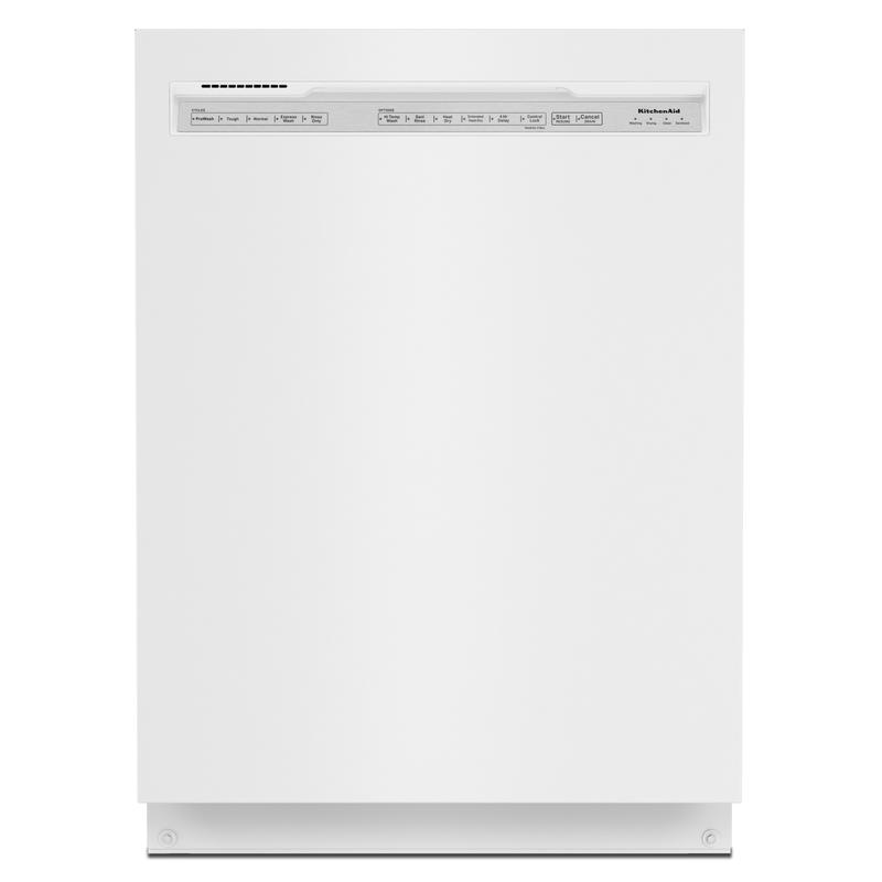 KitchenAid - 47 dBA Built In Dishwasher in White - KDFE104KWH