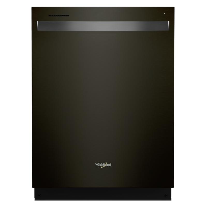 Whirlpool - 47 dBA Built In Dishwasher in Black Stainless - WDT970SAKV