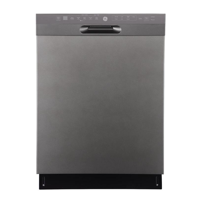 GE - 48 dBA Built In Dishwasher in Grey - GBF655SMPES