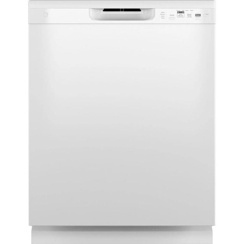 GE - 59 dBA Built In Dishwasher in White - GDF510PGRWW