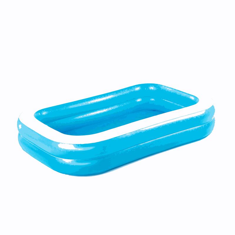 1.75 X 51 CM BLUE RECTANGULAR INFLATABLE POOL