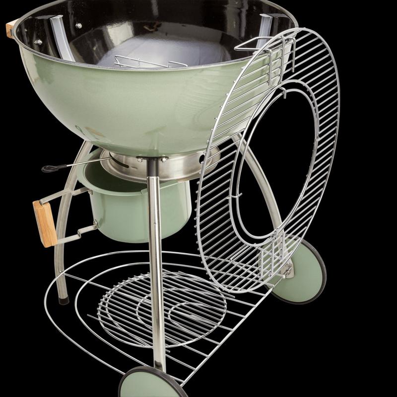 54 CM DIAMETER NATERAL ROUND MODULAR GRILL COMPATIBLE WITH BBQ PHONIX