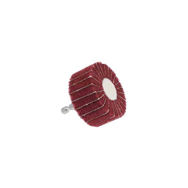 DEXTER DRILL CIRCULAR BRUSH FOR FINE PAINT STRIPPING MIXED ABRASIVE FLAP G80 60MM