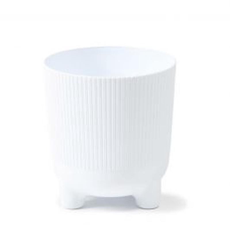 EOLO VASE W/PODS CM 14 H 15.3 WHITE