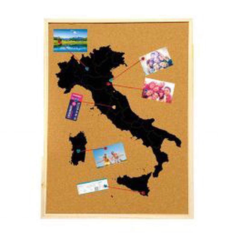 BULLETIN BOARD ITALY 60X90X2 IN CORK