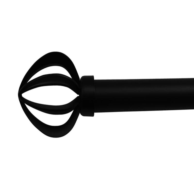 INDUSTRAL RILOGA KIT METAL MATT BLACK 160/300 CM D16/19