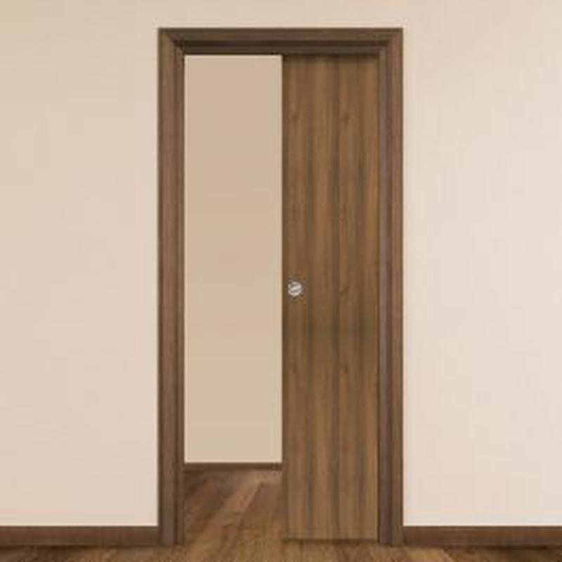 DOOR AUDA SCORR INT WALL 70X210 WALNUT RE