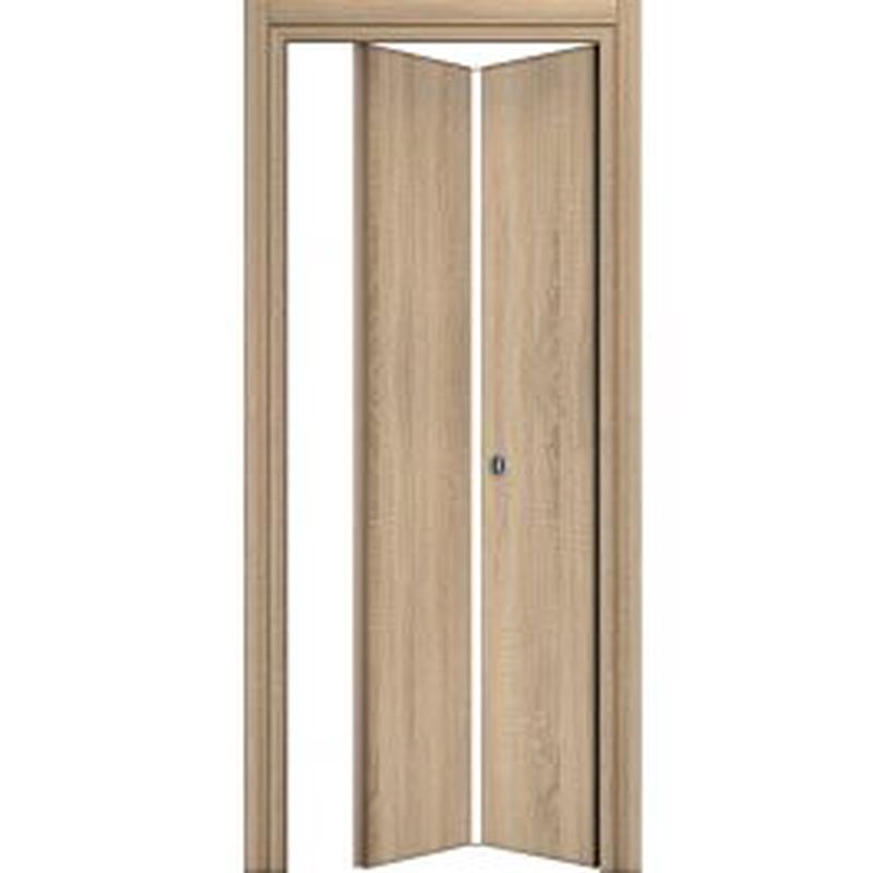 DOOR BRUSH BOOK 80X210 LEFT COGNAC