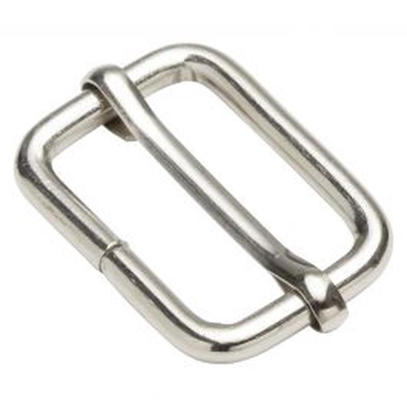 2 PCS BUCKLE X CHIGHIA 25 MM NICKEL STEEL
