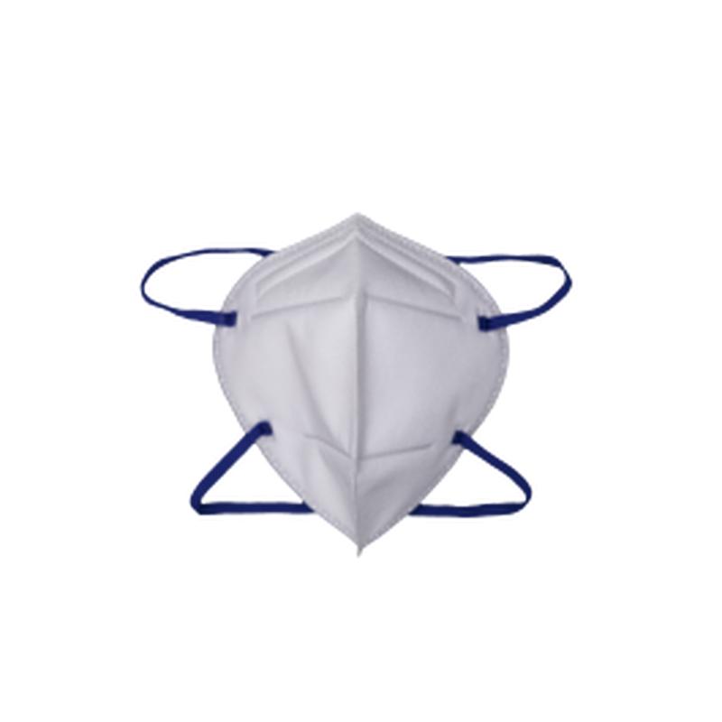 3 DEXTER FFP2 WHITE FOLDABLE VALVE-FREE DISPOSABLE MASKS