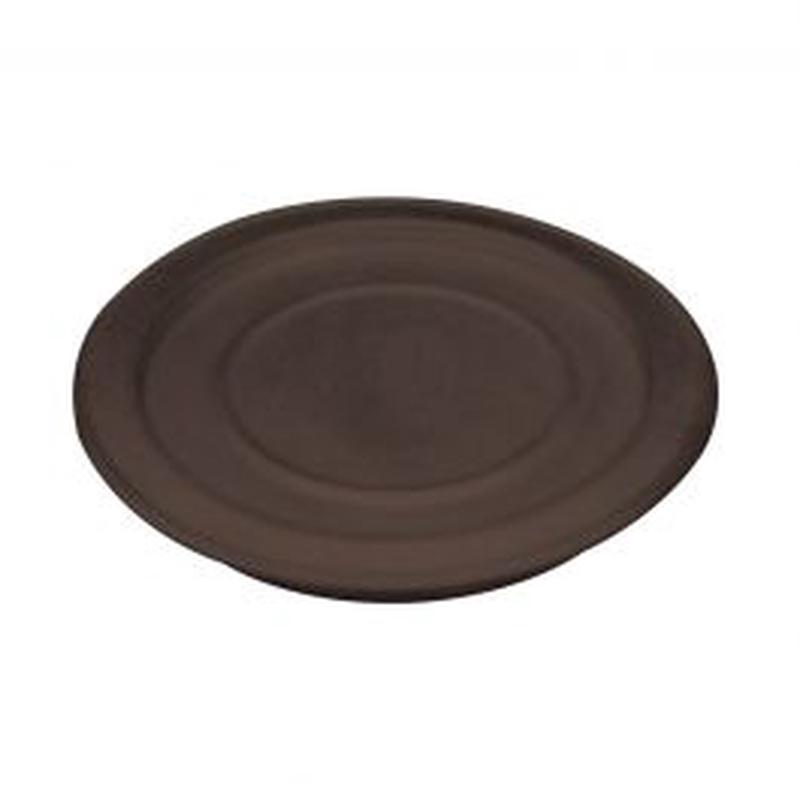 WOOD ROSETTE 0.5MM DIA120 MM ENAMELLED BLACK