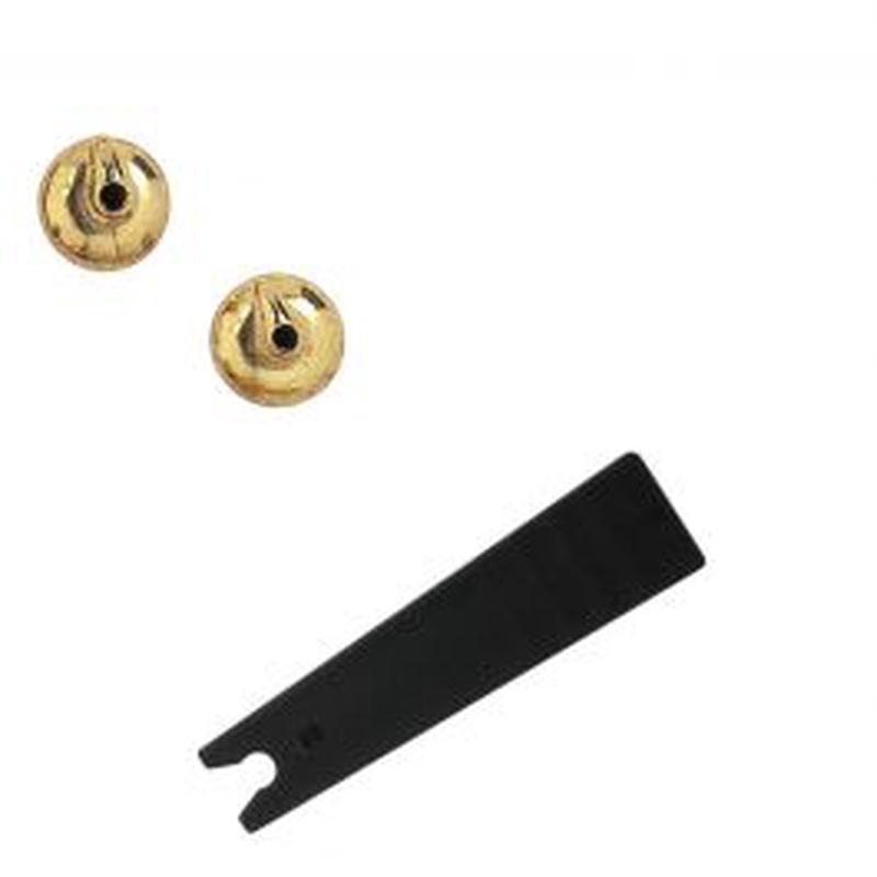 ZAMAK PICTURE HOOKS WITH GOLD-COLOURED APPLICATOR 5 PCS.