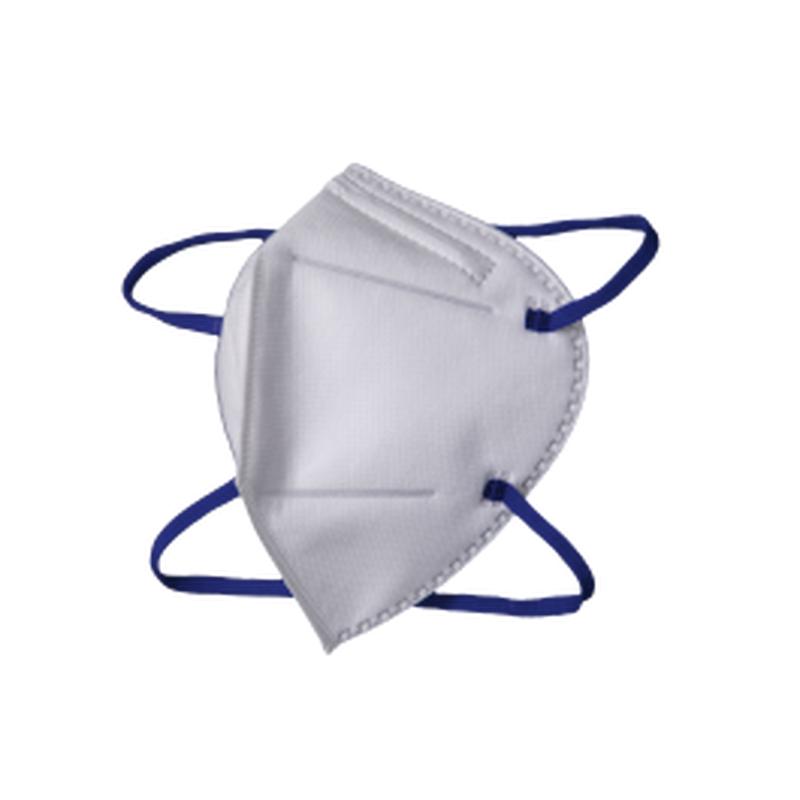 10 DEXTER FFP2 WHITE FOLDABLE VALVE-FREE DISPOSABLE MASKS