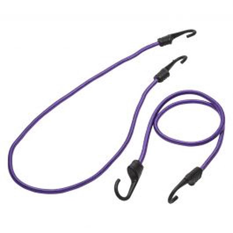 2 PCS ELASTIC CORDS W/HOOK 9MMX100CM