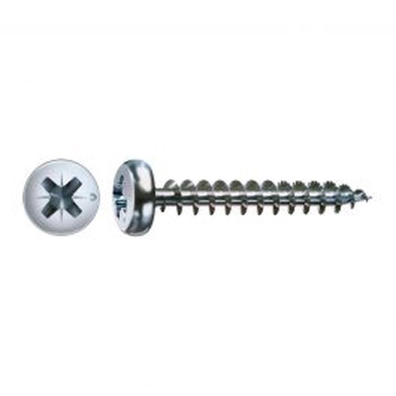 ZINC-PLATED POZI SCREWS 3X12 S 30 PCS.