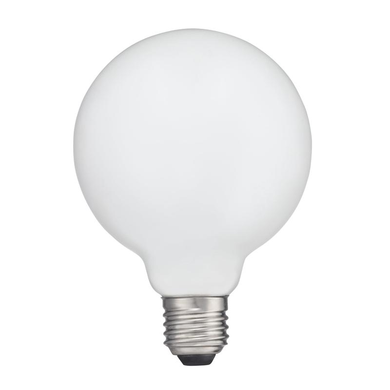 LED BULB E27=100W GLOBE LARGE FROSTED WARM LIGHT