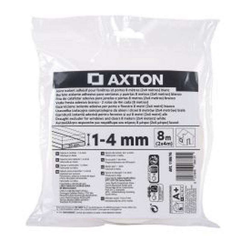 WHITE ADHESIVE FOAM GASKET MM 20 X 8 M