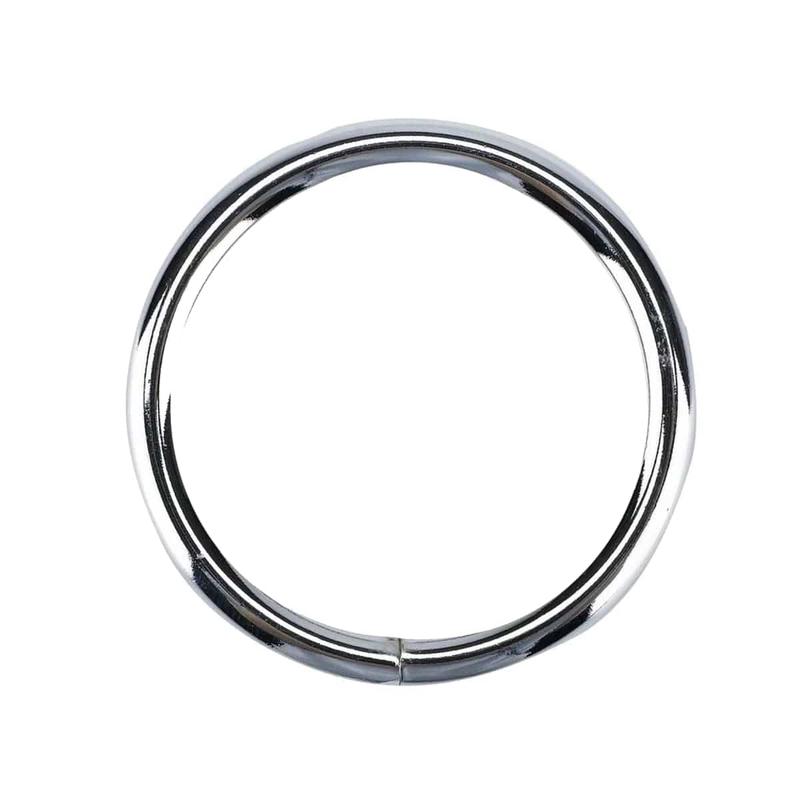 METAL RINGS D20 CHROME POLISHED 10 PIECES