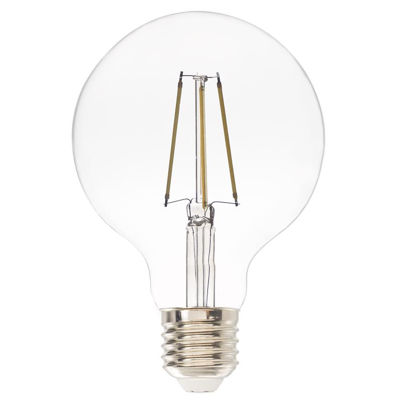 NATULIGHT LED BULB E27=60W GLOBE SMALL TRANSPARENT COLD LIGHT