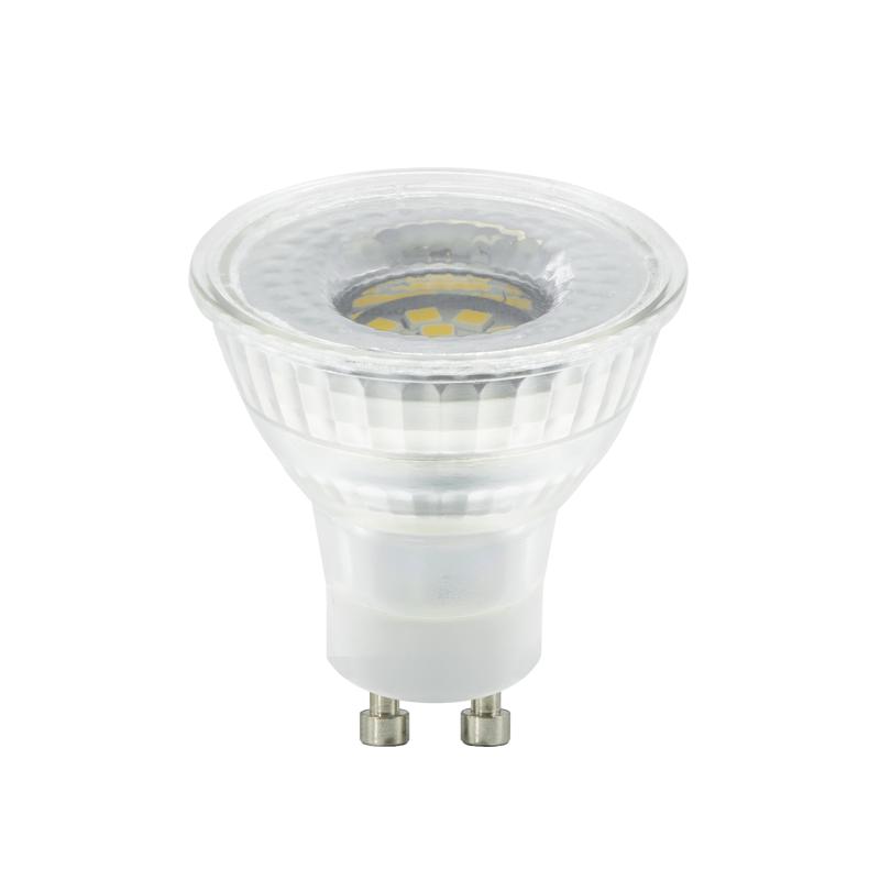 NATULIGHT LED BULB GU10=50W TRANSPARENT COLD LIGHT