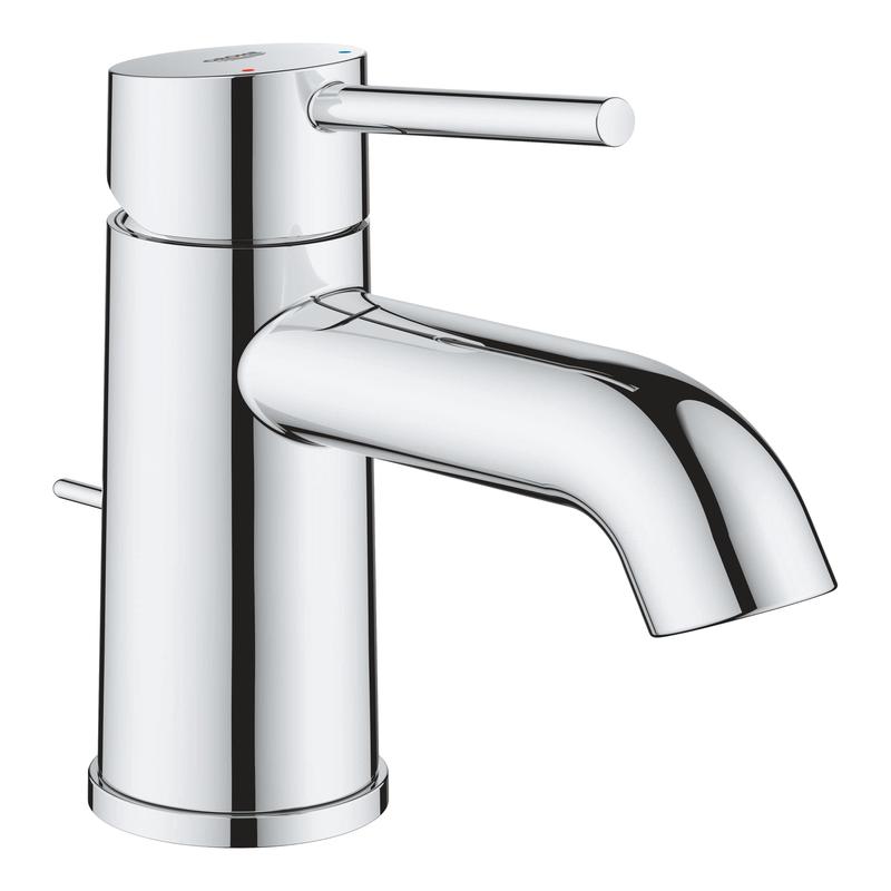 WASHBASIN MIXER GROHE CLOVA CLASSIC CHROME W/DRAIN
