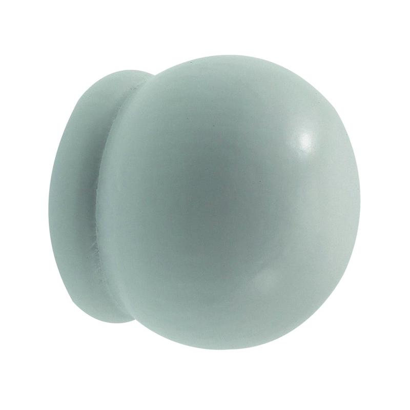 WHITE WOOD BALL FINIALS D28