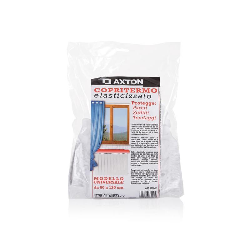 WHITE AXTON ELASTICATED RADIATOR COVER