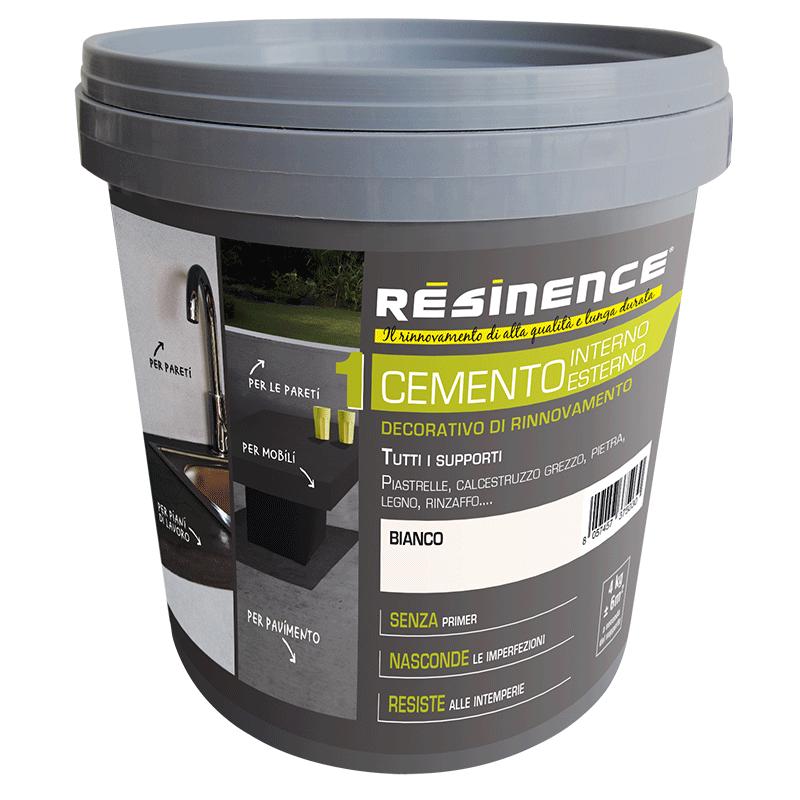 WHITE RENOVATION DECORATIVE CEMENT 4KG