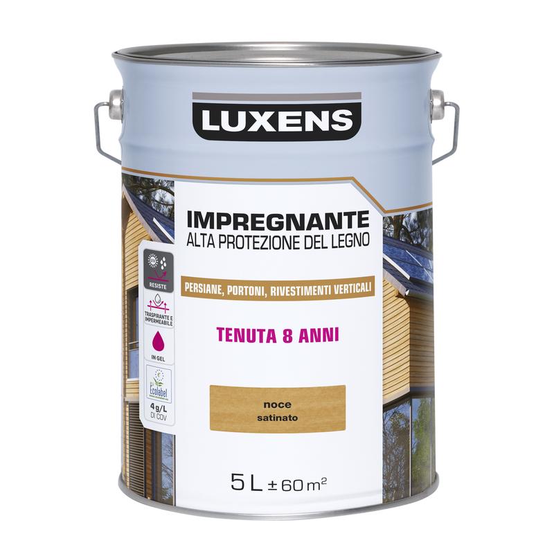 WATER-BASED WOOD PROTECTIVE IMPREGNATING AGENT WALNUT HIGH PROTECTION LUXENS 5 LT