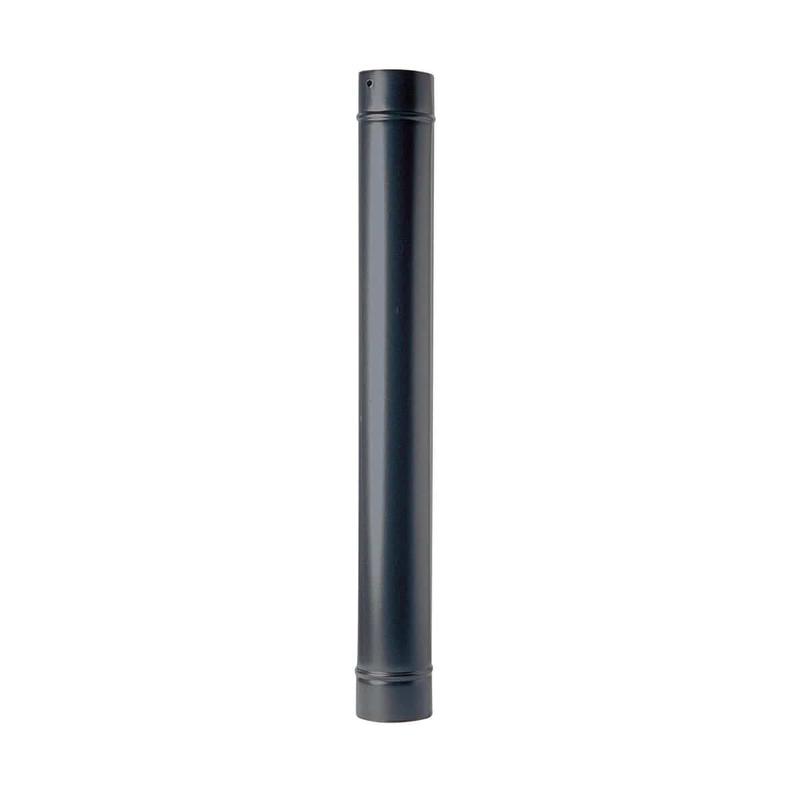 WOOD PIPE THICKNESS 0.5MM L 1000 DIA120 MM ENAMELLED BLACK