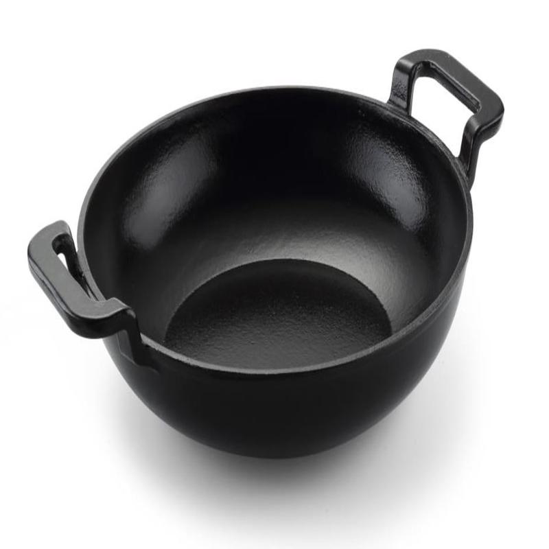 WOK NATERIAL CAST IRON ENAMEL DIAMETER 34 CM