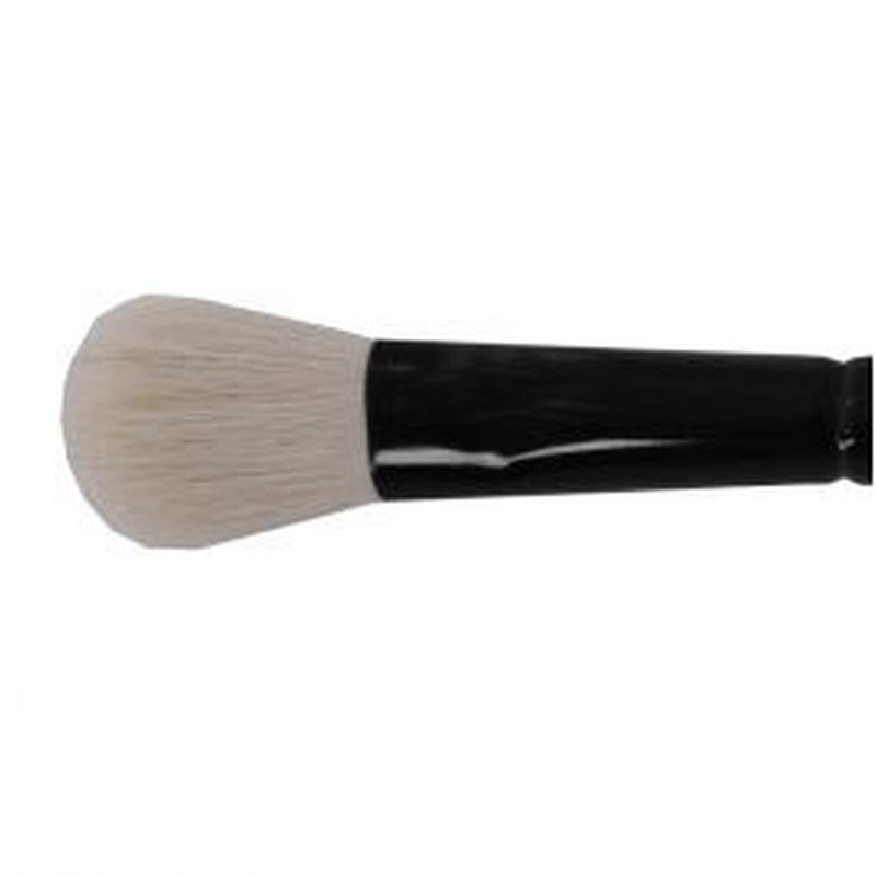 OVAL GOAT HAIR BRUSH N1-2 HANDLE