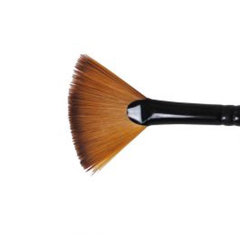 SYNTHETIC FAN BRUSH N4 C HANDLE