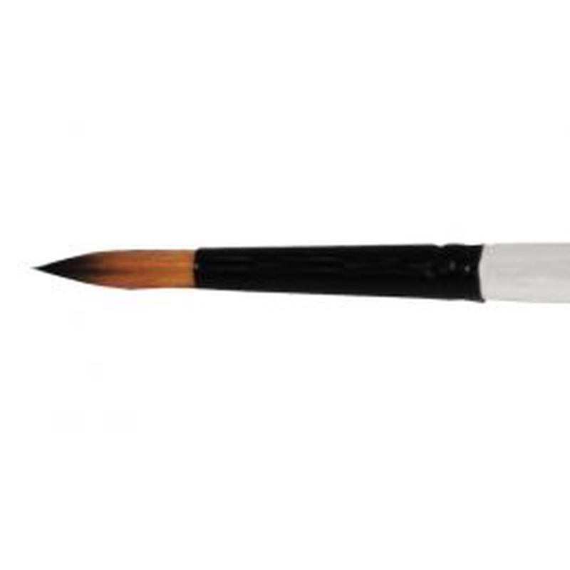 SYNTHETIC ROUND BRUSH N16 LONG HANDLE