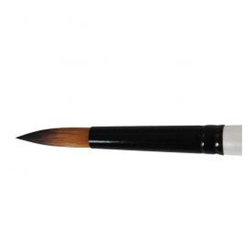 SYNTHETIC ROUND BRUSH N10 CORT HANDLE