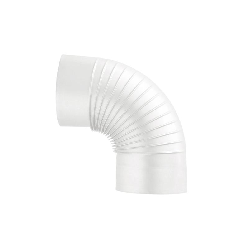 90 DEGREE WHITE ALUMINUM ELBOW DIAMETER
