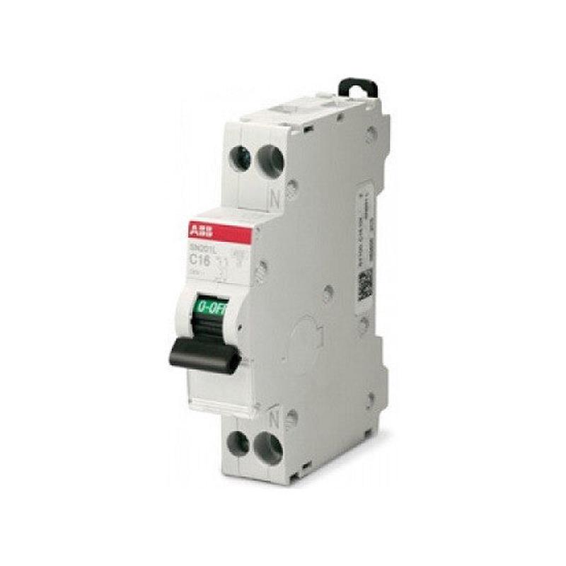 MAGNETIC CIRCUIT BREAKER 1 POLE+N 16A 4.5 KA 2M