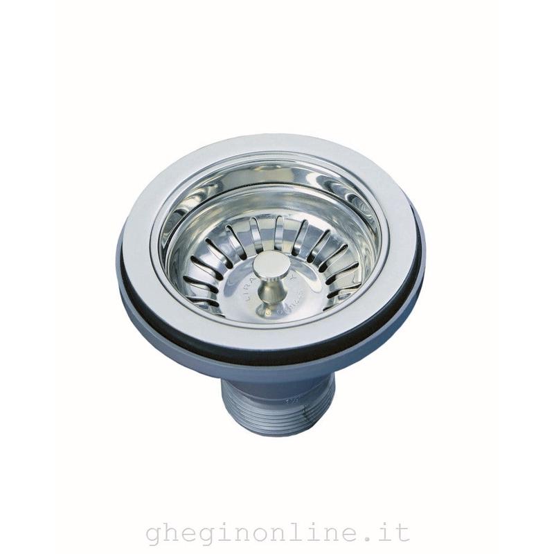 SINK DRAIN 90 MM PVC WITHOUT T