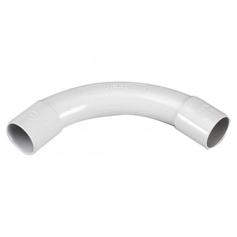 BEND FOR PIPE DIA 25MM IP40 GRAY