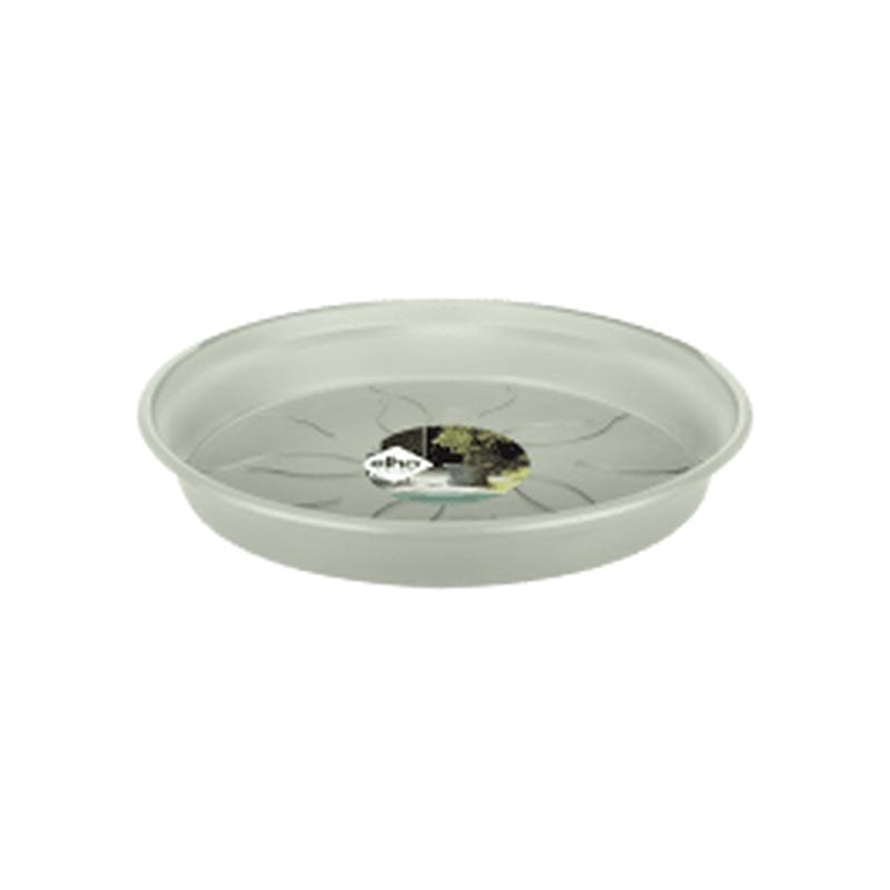 BASICS GREEN SAUCER 22CM