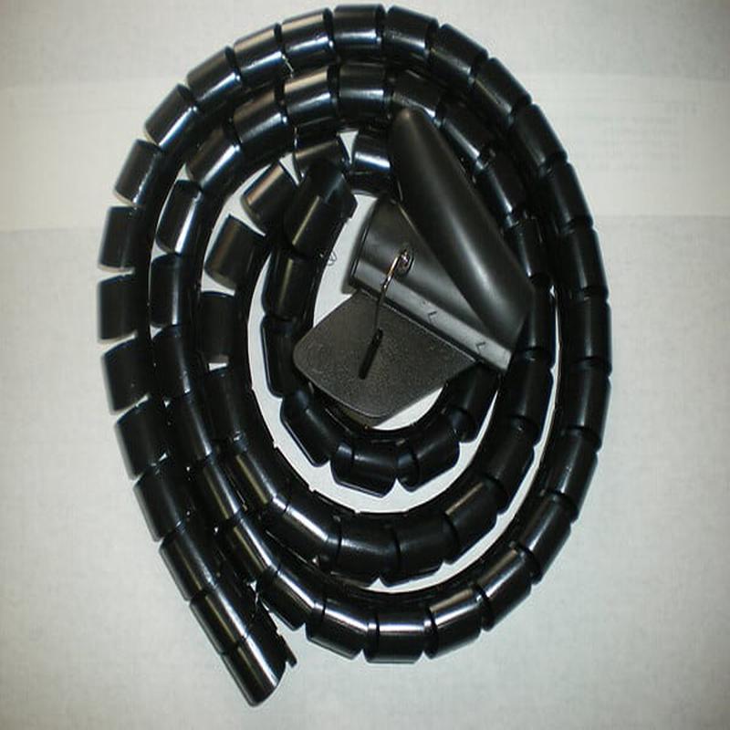 SPIRAL WRAP CABLE ORGANIZER 1.8M BLACK