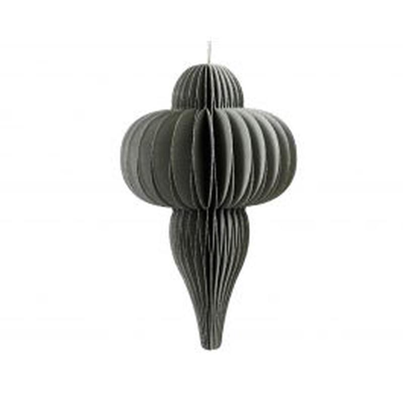 GRAY PAPER GEMSTONE WITH GOLD GLITTER 2