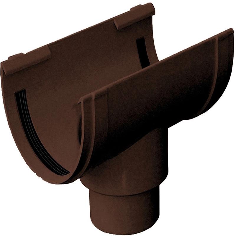 JOINT WITH BROWN DISCHARGE DIA 100 MM PE