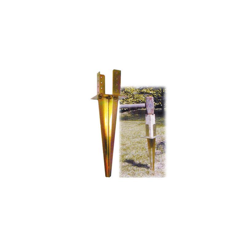 SUPP X TRAVI C/PUNTA X TERRENO 90X400MM