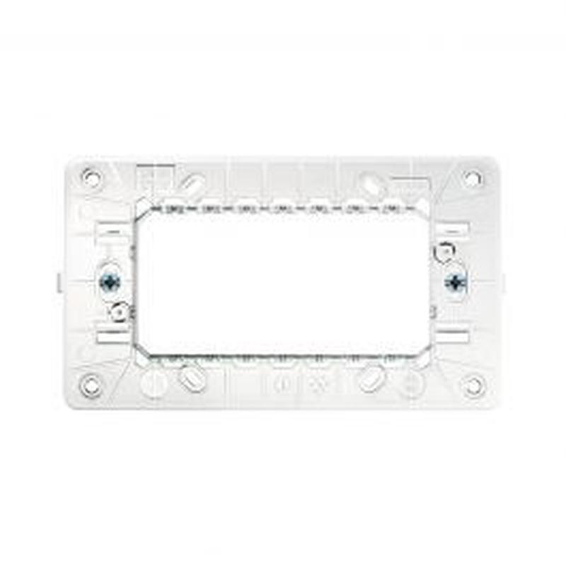 LOWERED STAND. 4 PLACES WITH SCREWS