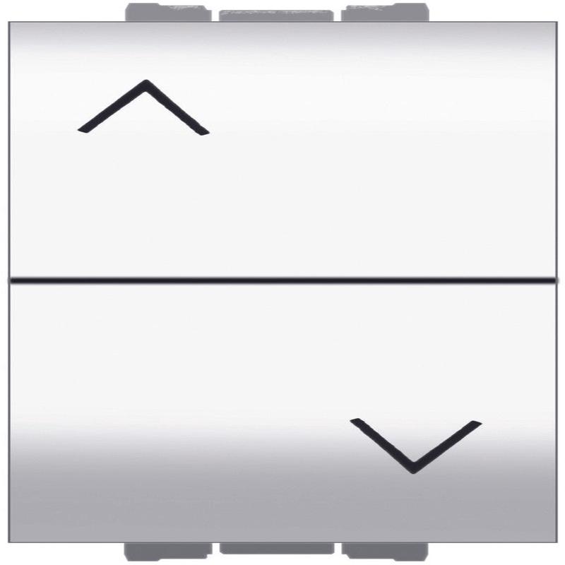 PULSANTE INTERBLOCCATO FLEXI' BIANCO
