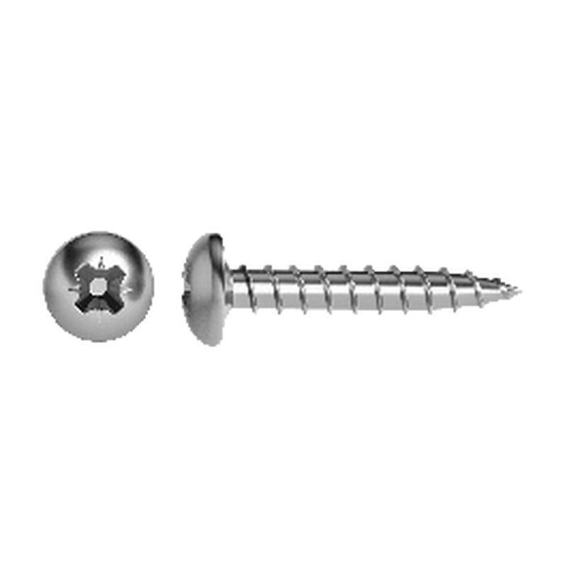 SELF GALVANIZED STEEL ROUND HEAD SCREW